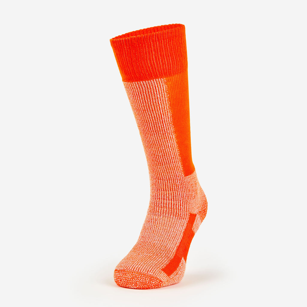 Thorlo Maximum Cushion Over-Calf Warm Skiing Socks | #color_flame