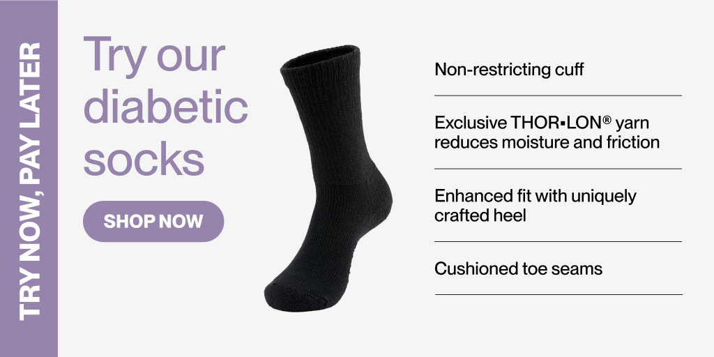 Try our Diabetic Socks for 30 days