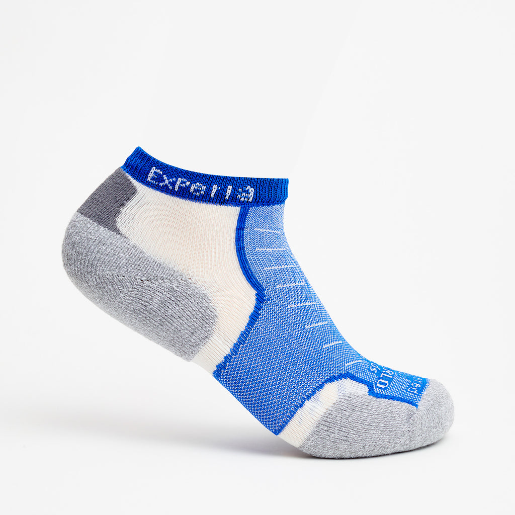 Thorlo Experia TECHFIT Light Cushion Low-Cut Fitness Socks (3 Pairs) | #color_royal blue