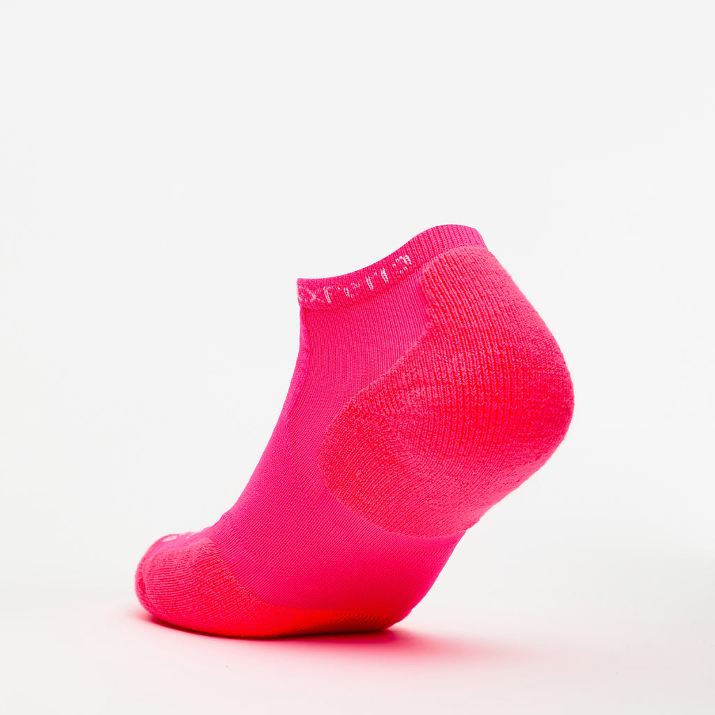 Thorlo Experia TECHFIT Light Cushion Low-Cut Socks | #color_electric pink - solid