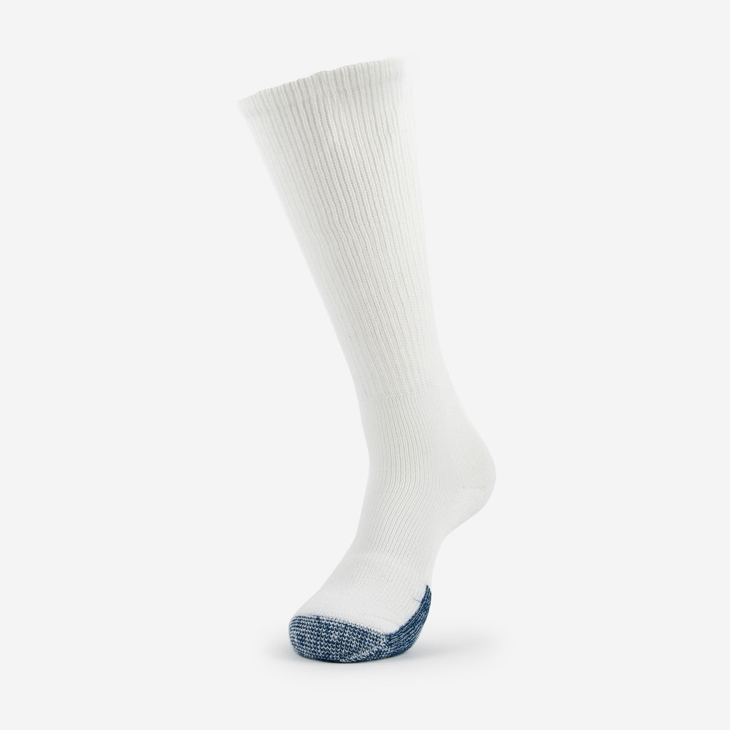 Thorlo Maximum Cushion Over-Calf Basketball Socks | #color_white