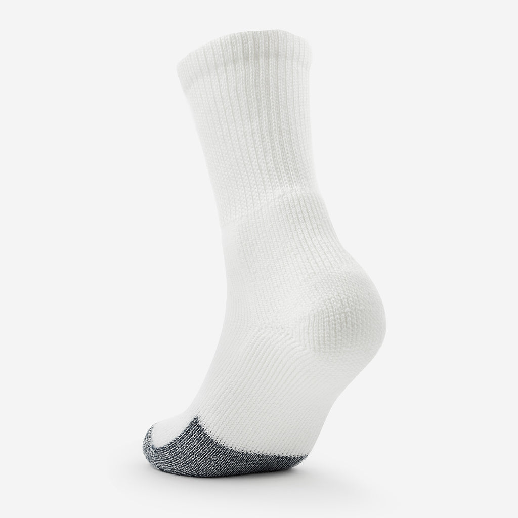 Thorlo Maximum Cushion Crew Basketball Socks | #color_white