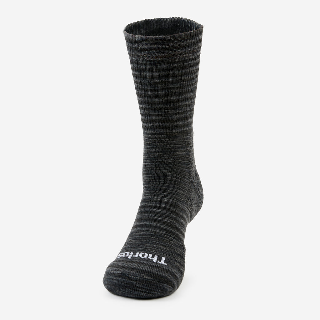 Thorlo Casual Crew Comfy Socks | #color_black