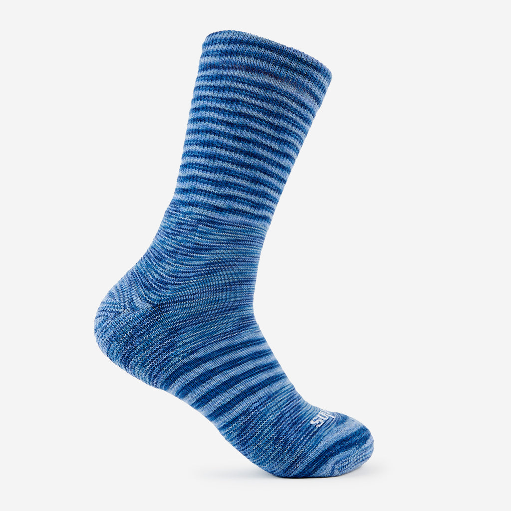 Thorlo Casual Crew Comfy Socks | #color_blue