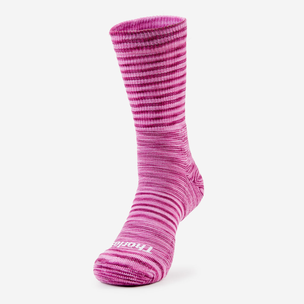 Thorlo Casual Crew Comfy Socks | #color_rose