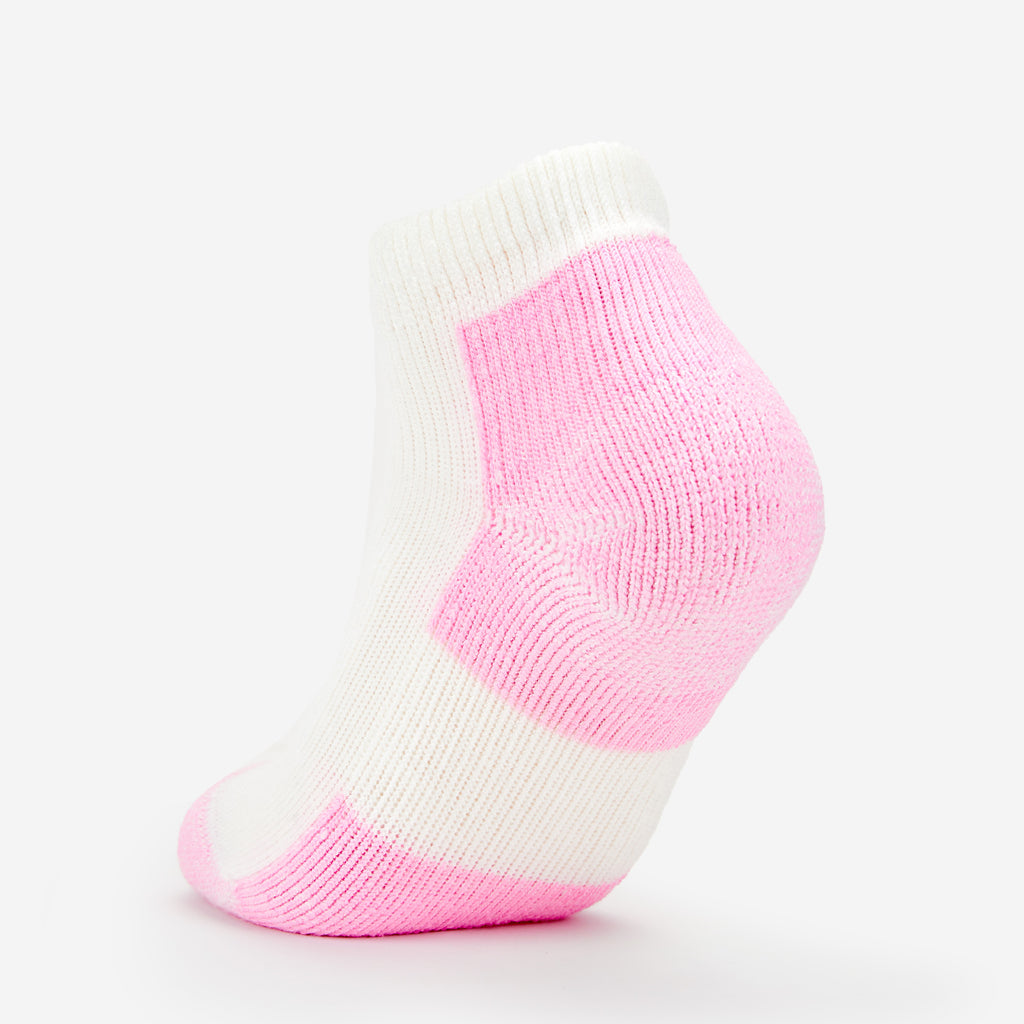 Thorlo Women's Maximum Cushion Ankle Walking Socks (3 Pairs) | #color_pink