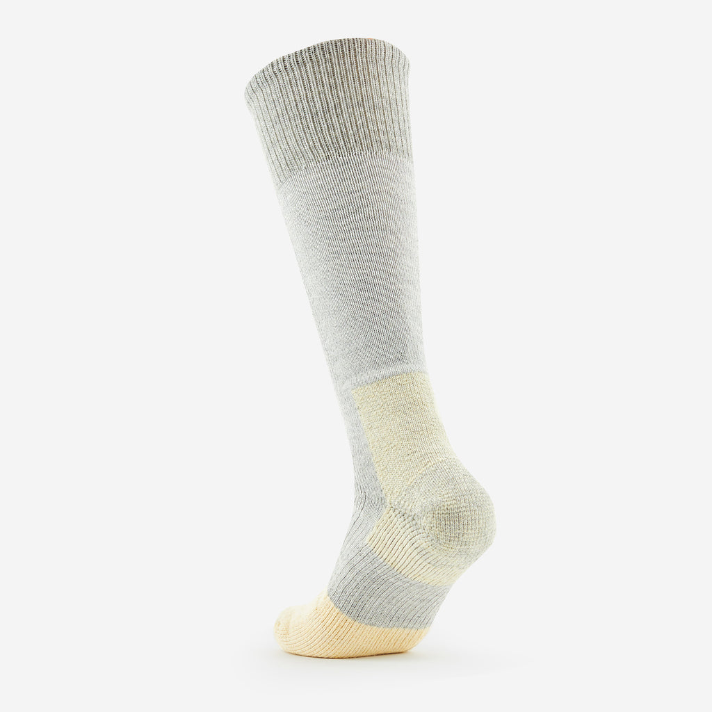 Thorlo Maximum Cushion Over-Calf Extreme Cold Socks | #color_light grey