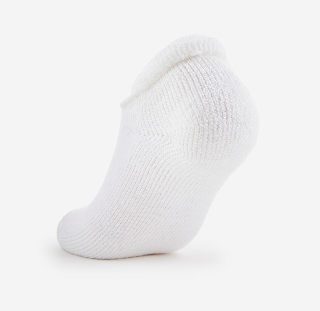 Thorlo Moderate Cushion Rolltop Golf Socks | #color_white