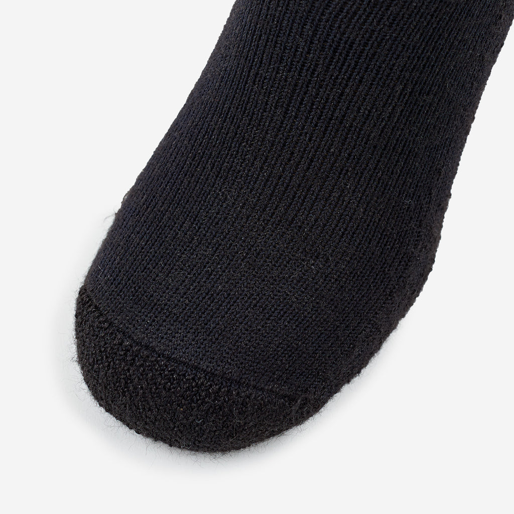 Thorlo Men's Moderate Cushion Ankle Diabetic Socks | #color_black