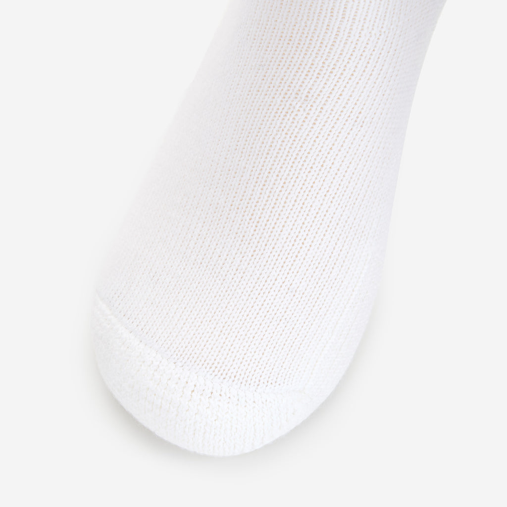 Thorlo Women's Moderate Cushion Ankle Diabetic Socks | #color_white