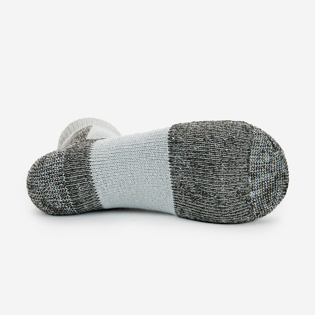 Thorlo Maximum Cushion Low-Cut Running Socks | #color_Cloud Grey