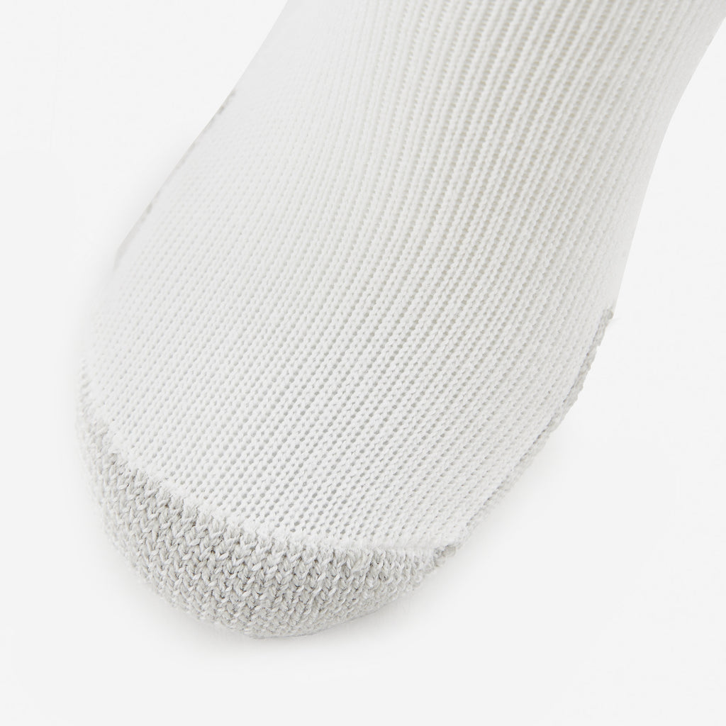 Thorlo Maximum Cushion Ankle Running Socks (3 Pairs) | #color_white/platinum