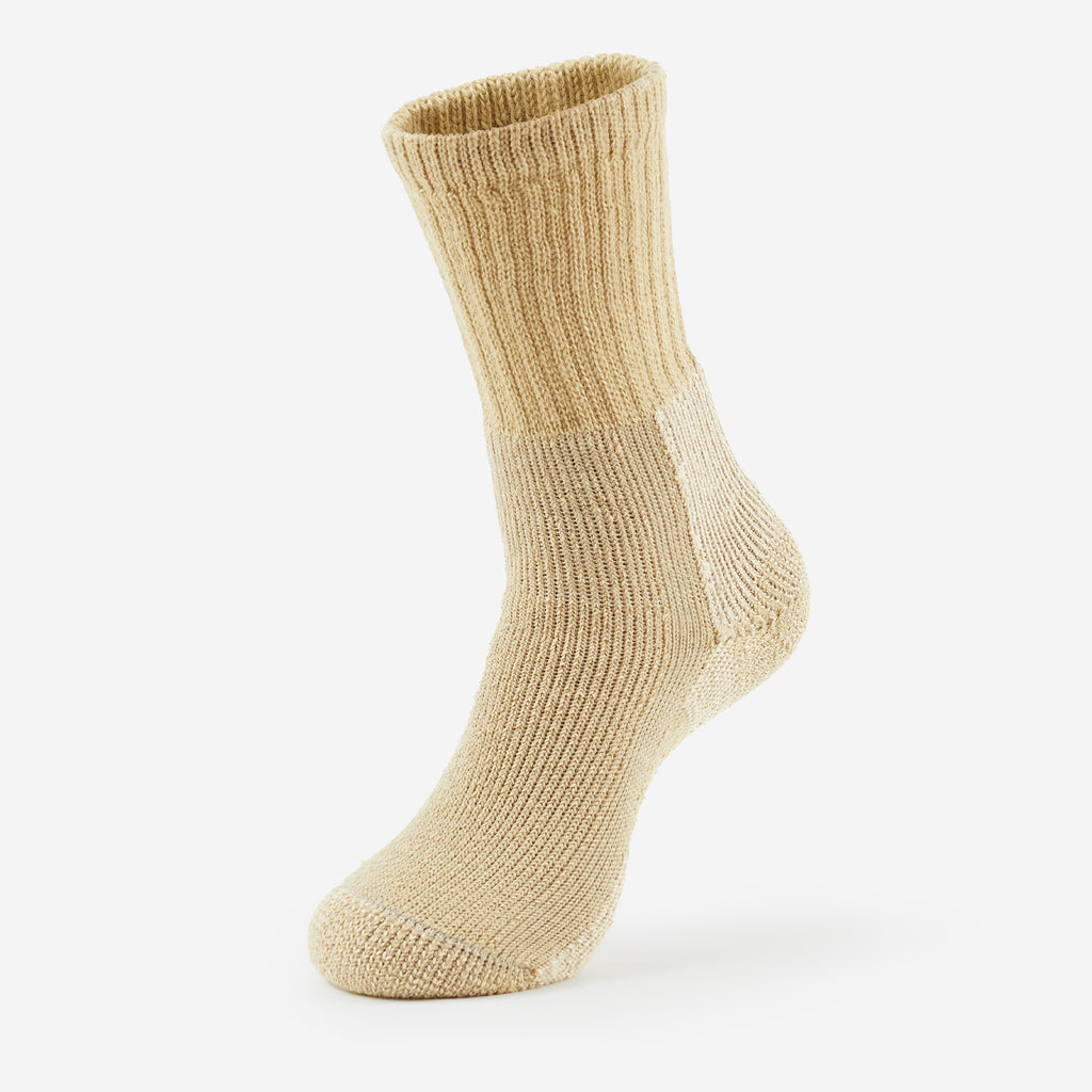 Thorlo Women's Maximum Cushion Crew Hiking Socks | #color_khaki