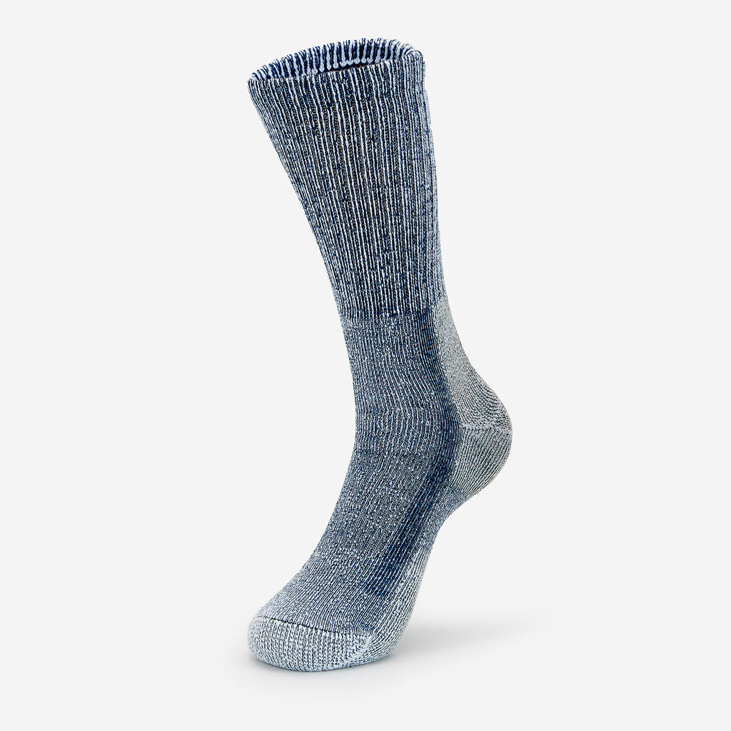 Thorlo Men's Moderate Cushion Crew Hiking Socks | #color_denim