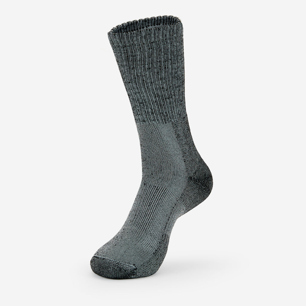 Thorlo Men's Moderate Cushion Crew Hiking Socks | #color_Stone Grey