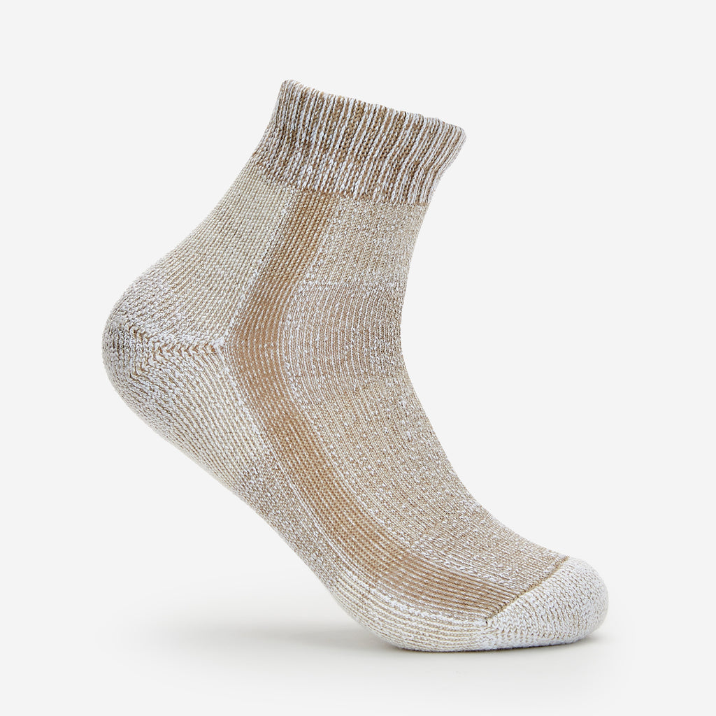 Thorlo Women's Moderate Cushion Ankle Hiking Socks | #color_khaki