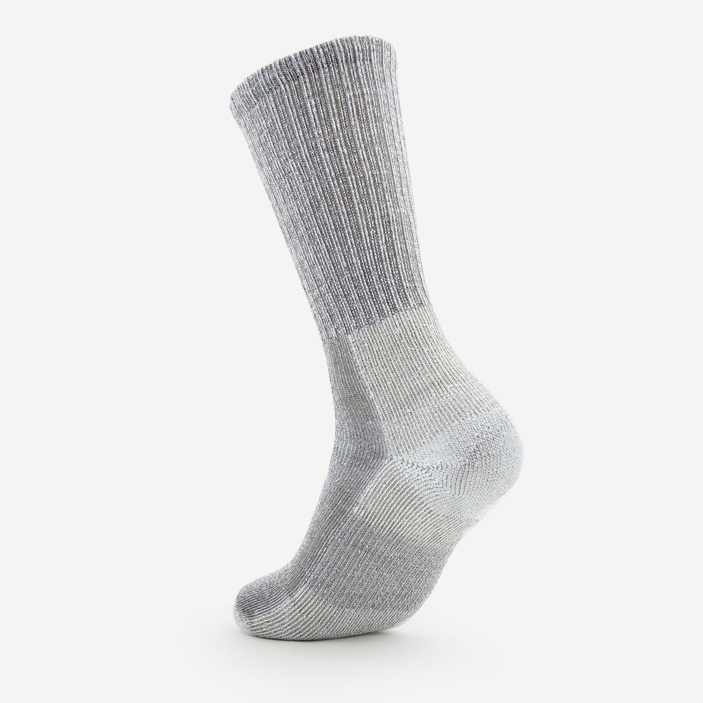 Thorlo Women's Moderate Cushion Crew Hiking Socks | #color_cloudburst grey