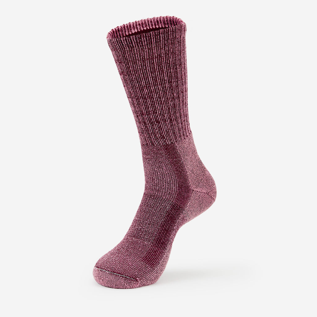 Thorlo Women's Moderate Cushion Crew Hiking Socks | #color_Dusty Rose