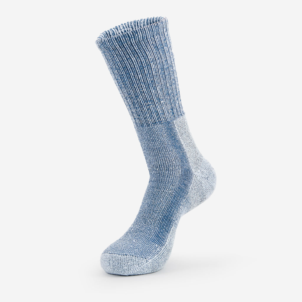 Thorlo Women's Moderate Cushion Crew Hiking Socks | #color_slate blue