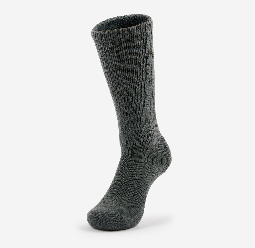 Thorlo Moderate Cushion Mid-Calf Military Socks | #color_foliage green