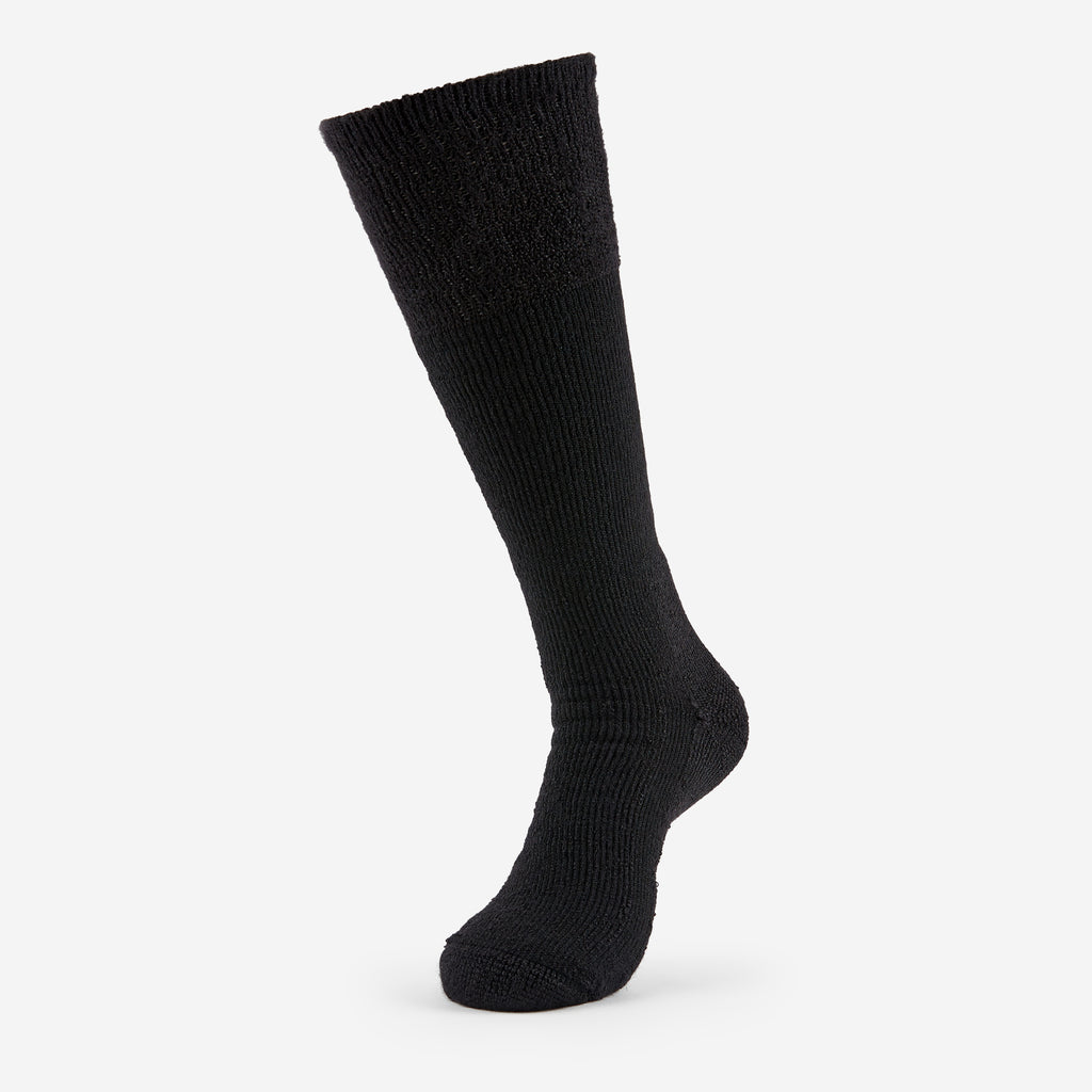 Thorlo Maximum Cushion Over-Calf Military Socks | #color_black