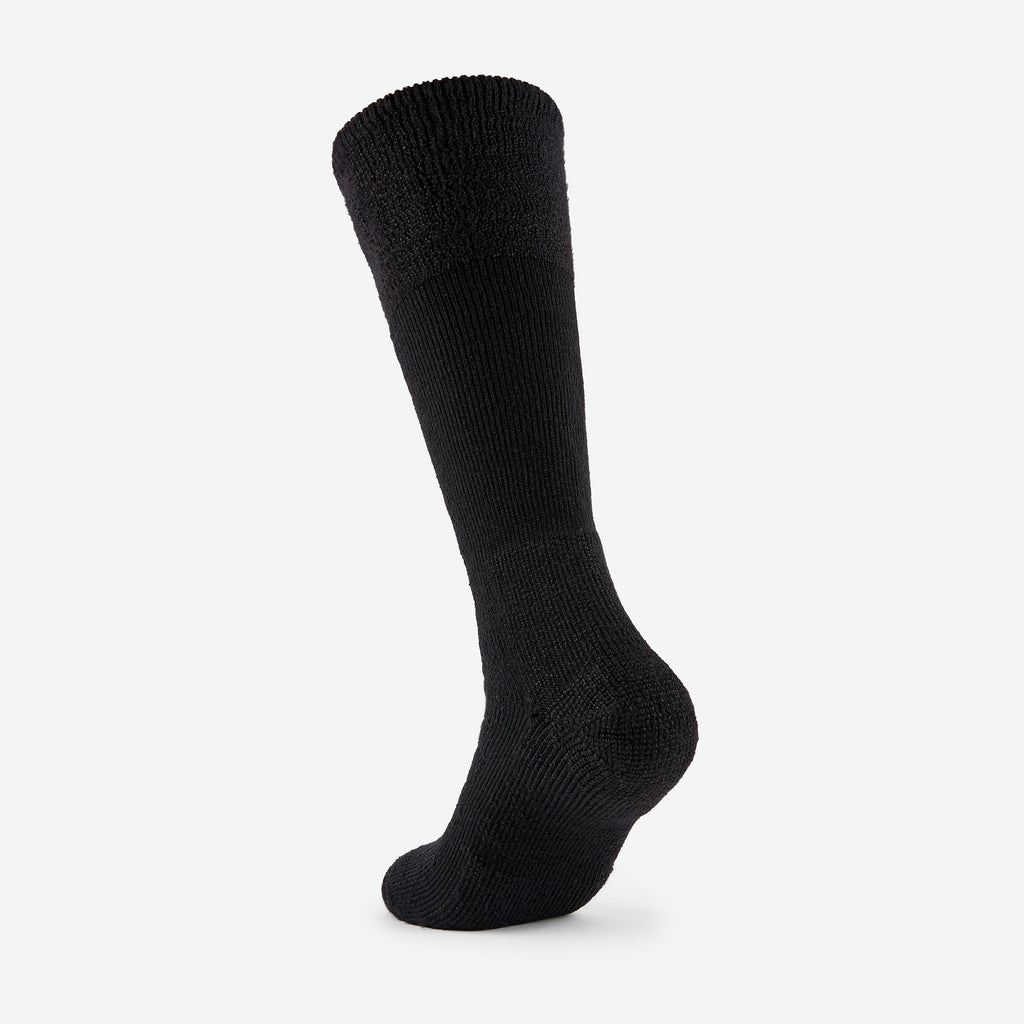 Thorlo Maximum Cushion Over-Calf Military Socks | #color_black