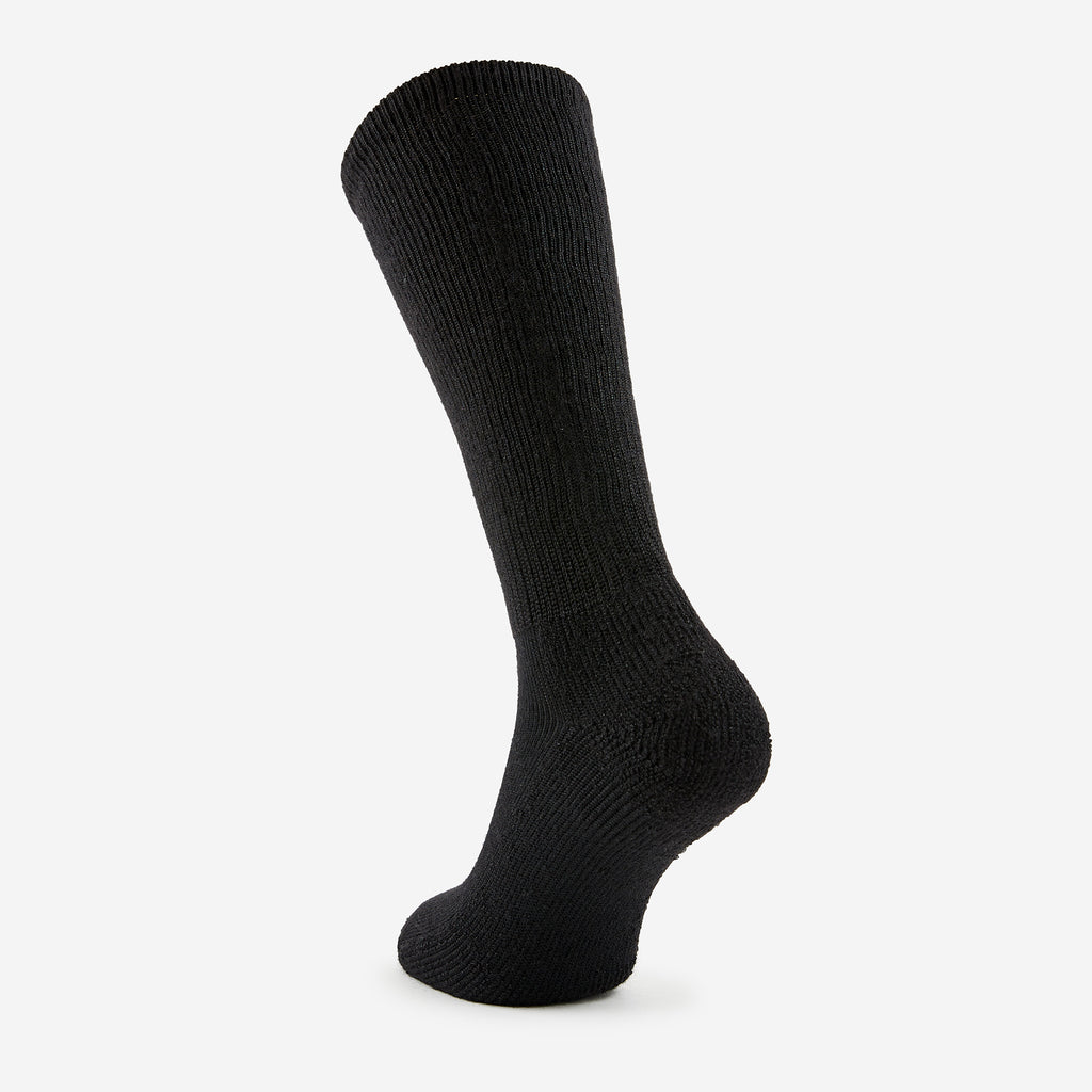 Thorlo Moderate Cushion Over-Calf Anti-Fatigue Military Socks | #color_black