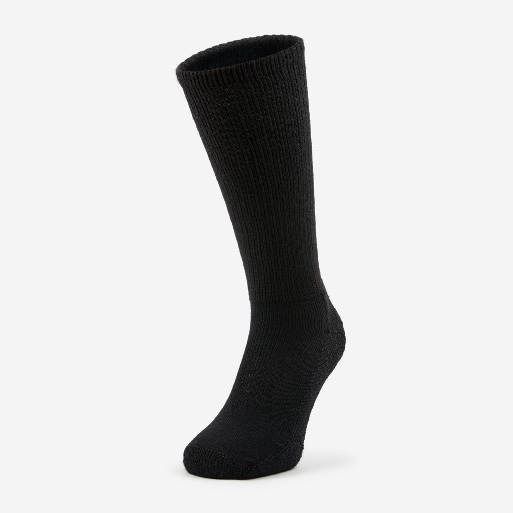 Thorlo Moderate Cushion Over-Calf Anti-Fatigue Military Socks | #color_black