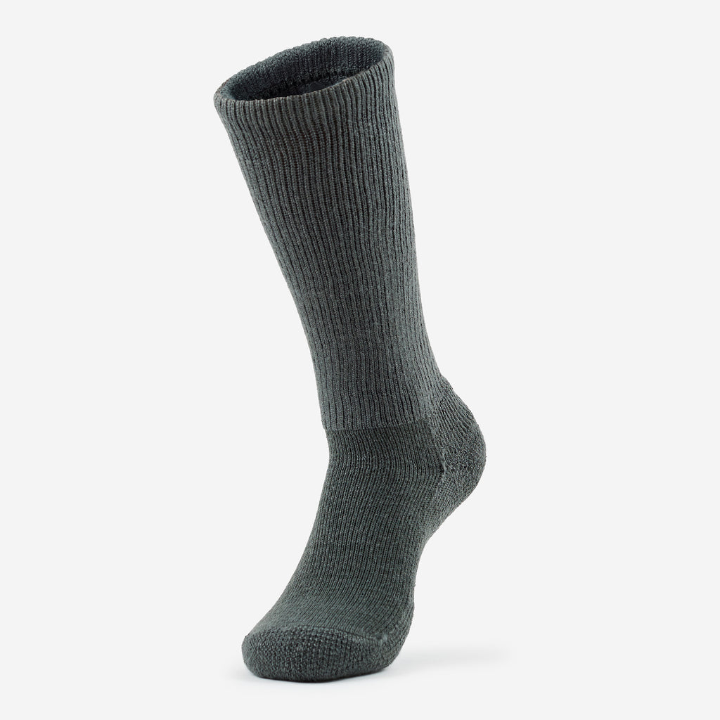 Thorlo Moderate Cushion Over-Calf Anti-Fatigue Military Socks | #color_foliage green