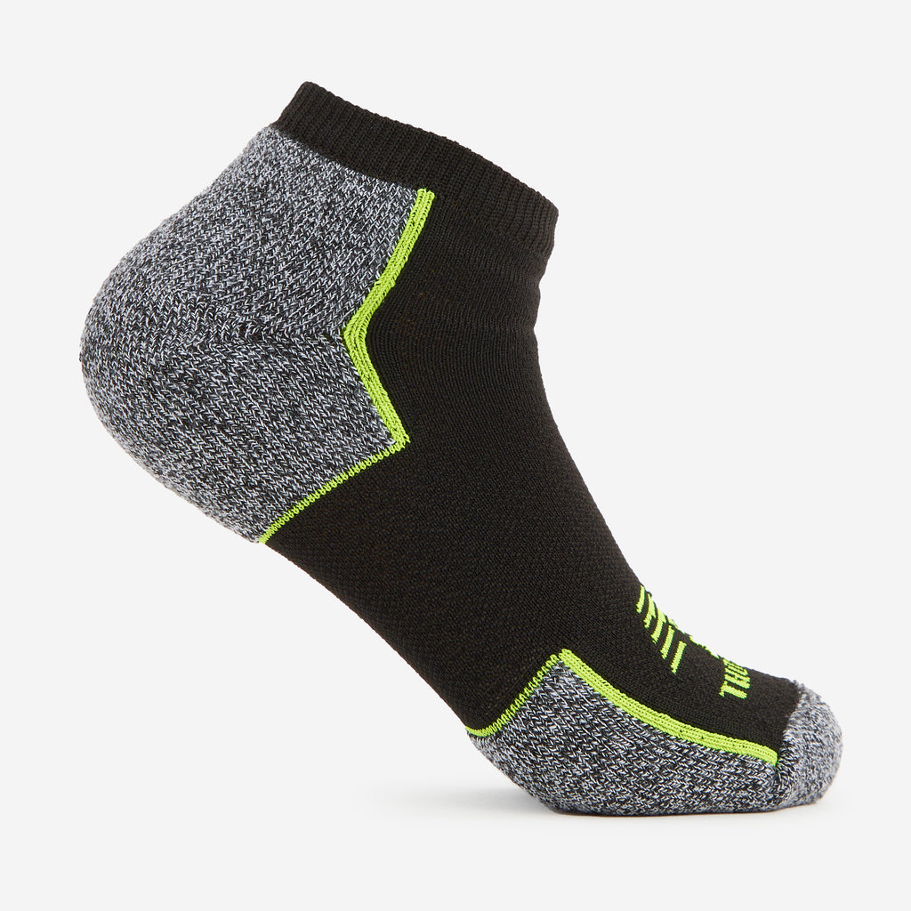 New Balance x Thorlo - Maximum Cushion Low Cut Running Socks | #color_ black