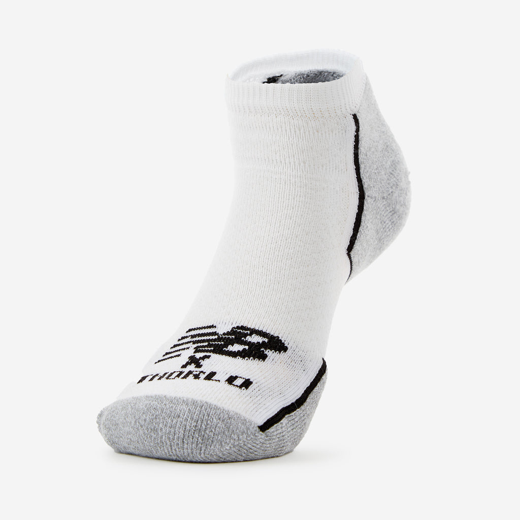 New Balance x Thorlo - Maximum Cushion Low Cut Running Socks | #color_ white