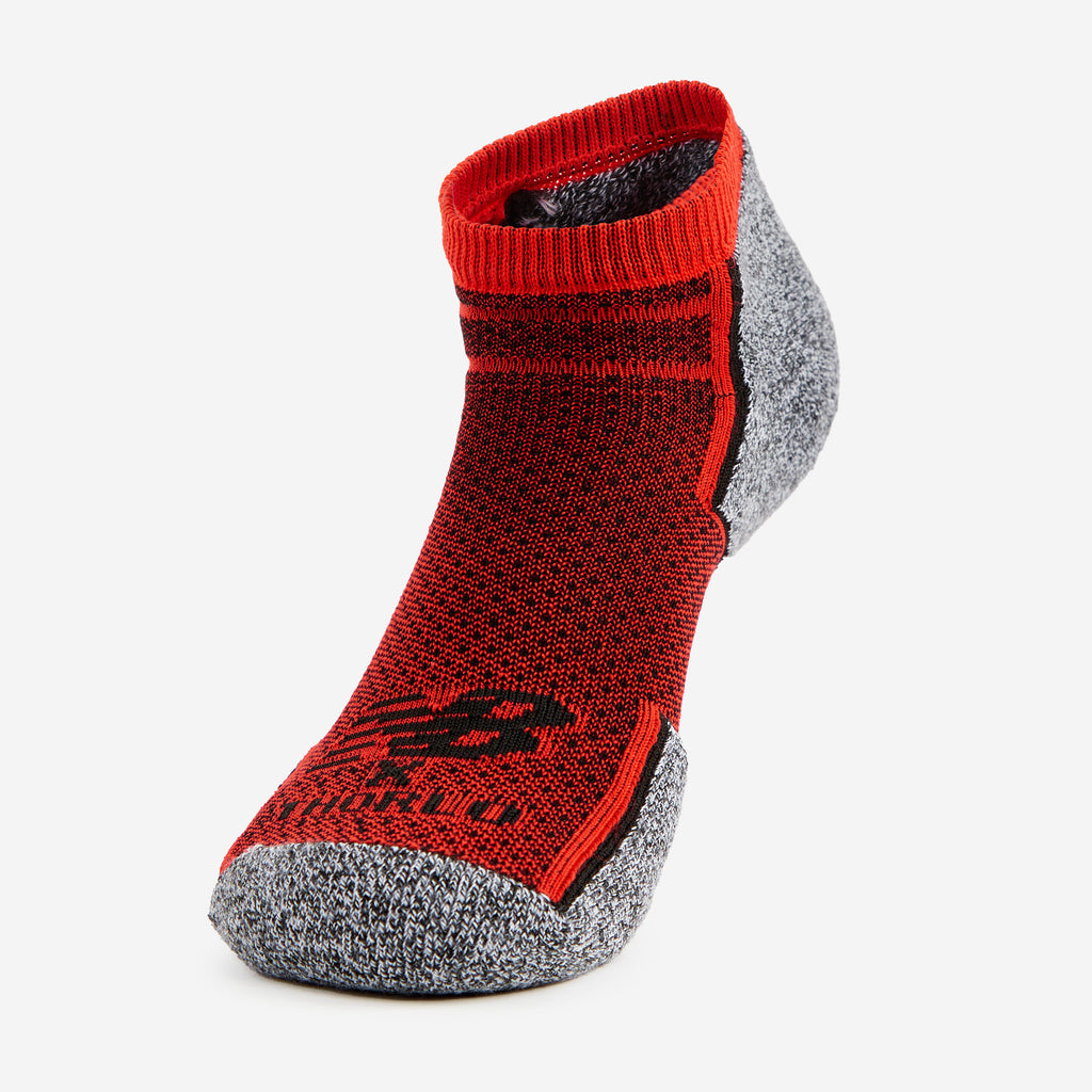 New Balance x Thorlo - Maximum Cushion Low Cut Running Socks | #color_ team red