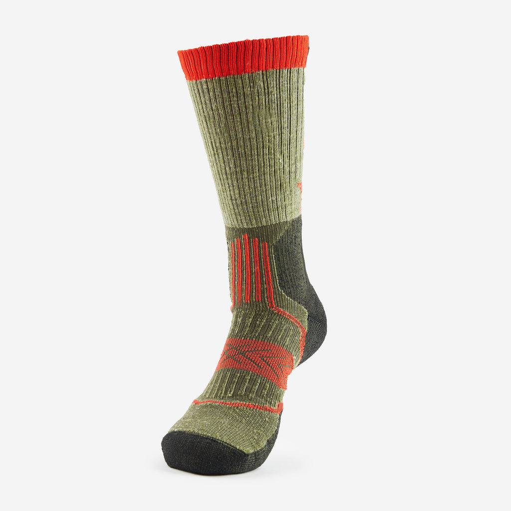 Thorlo Moderate Cushion Crew Warm Hiking Socks | #color_olive branch