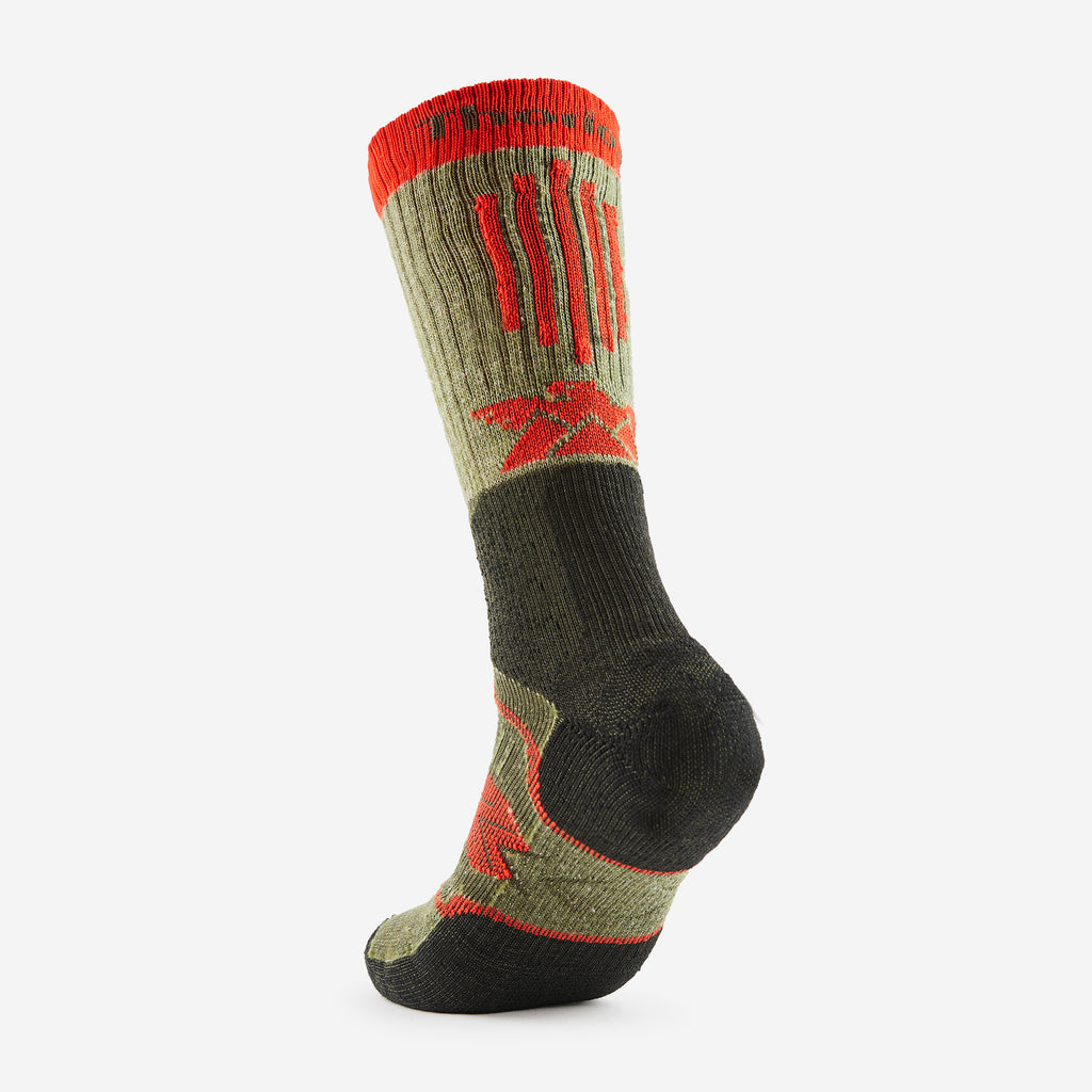 Thorlo Moderate Cushion Crew Warm Hiking Socks | #color_olive branch