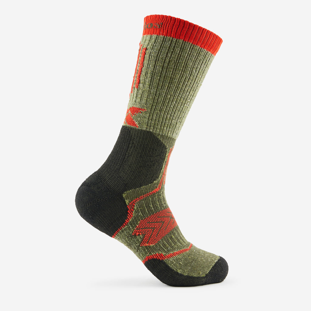 Thorlo Moderate Cushion Crew Warm Hiking Socks | #color_olive branch