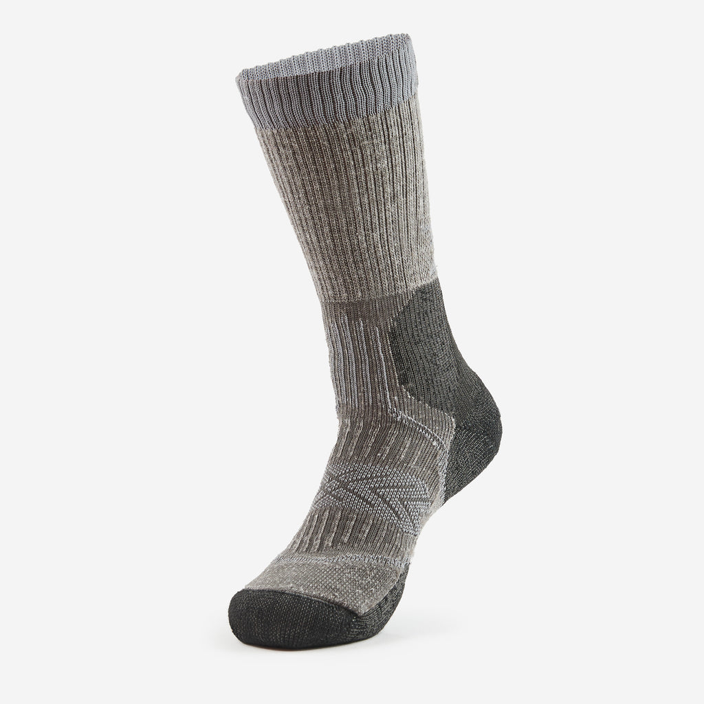 Thorlo Moderate Cushion Crew Warm Hiking Socks | #color_silver fox