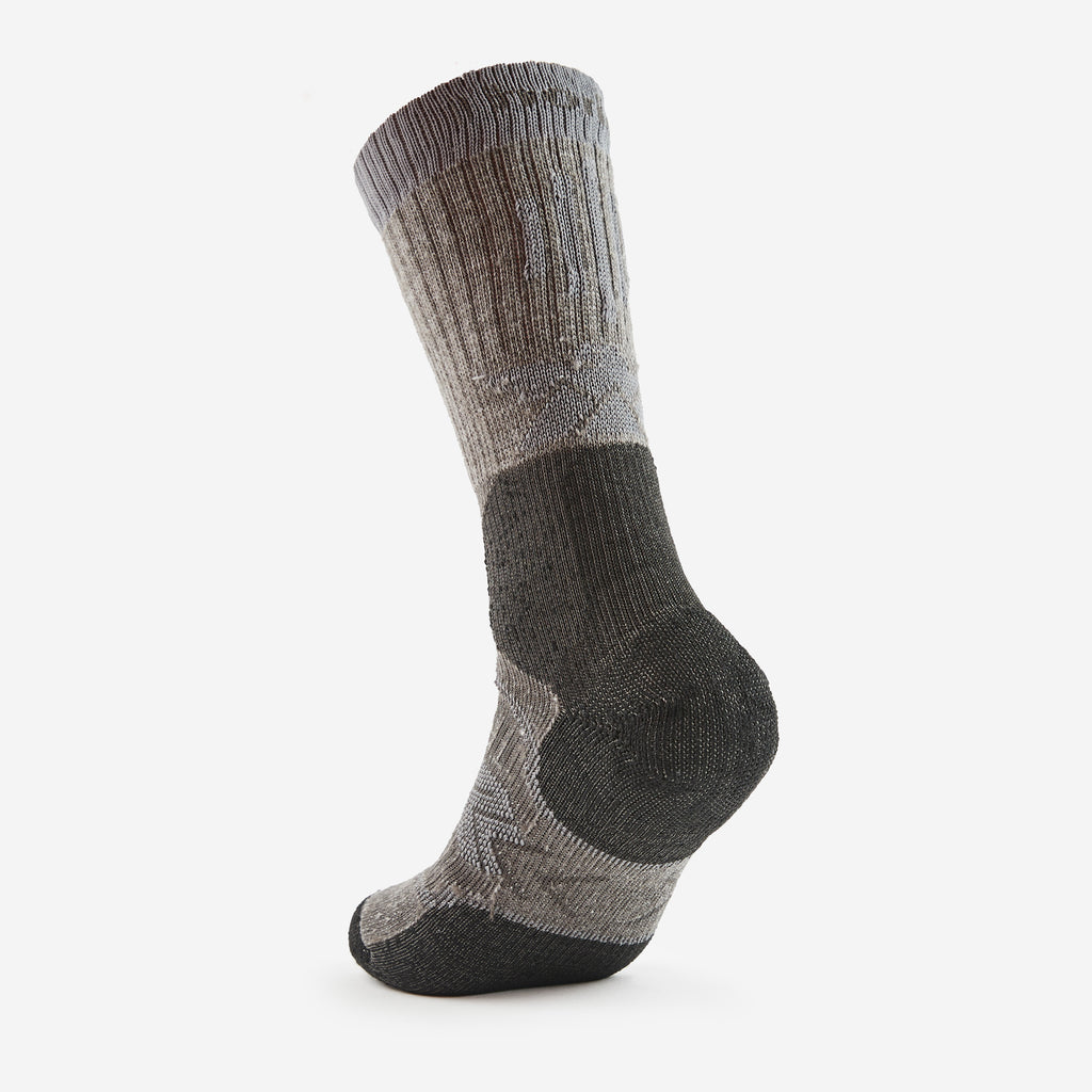 Thorlo Moderate Cushion Crew Warm Hiking Socks | #color_silver fox