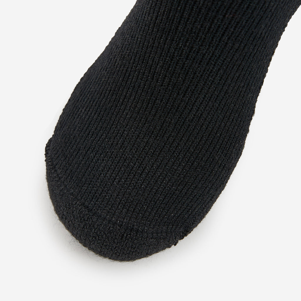 Thorlo Moderate Cushion Ankle Uniform Socks | #color_black