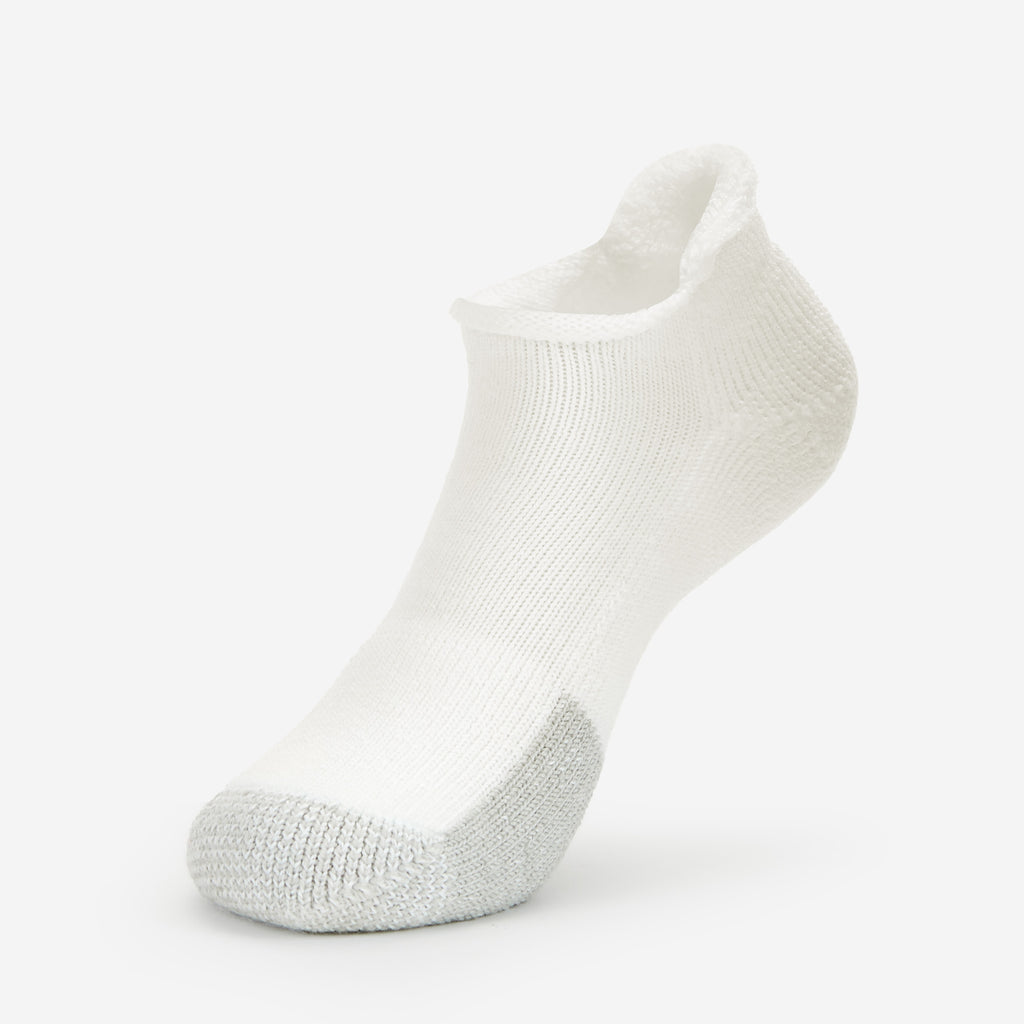 Thorlo Maximum Cushion Rolltop Tennis Socks | #color_white