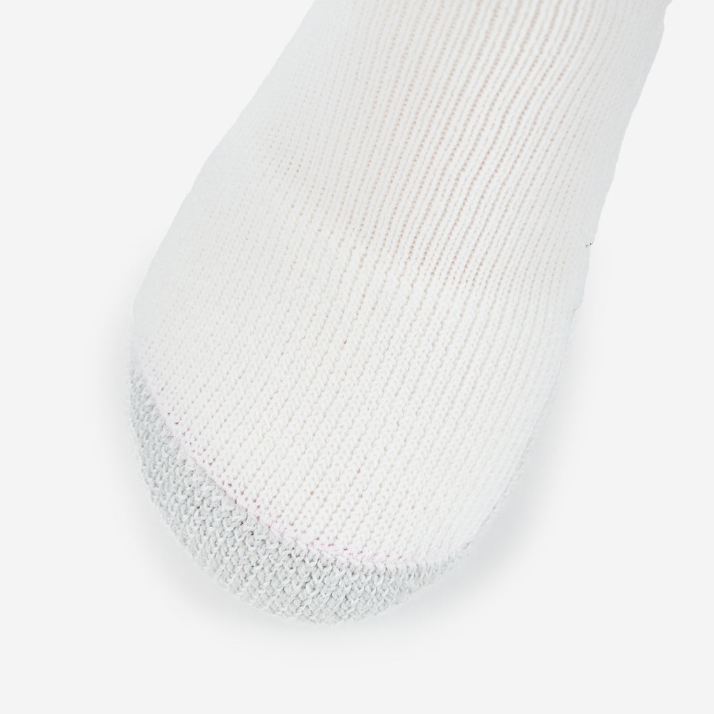 Thorlo Maximum Cushion Cuff Top Tennis Socks | #color_white