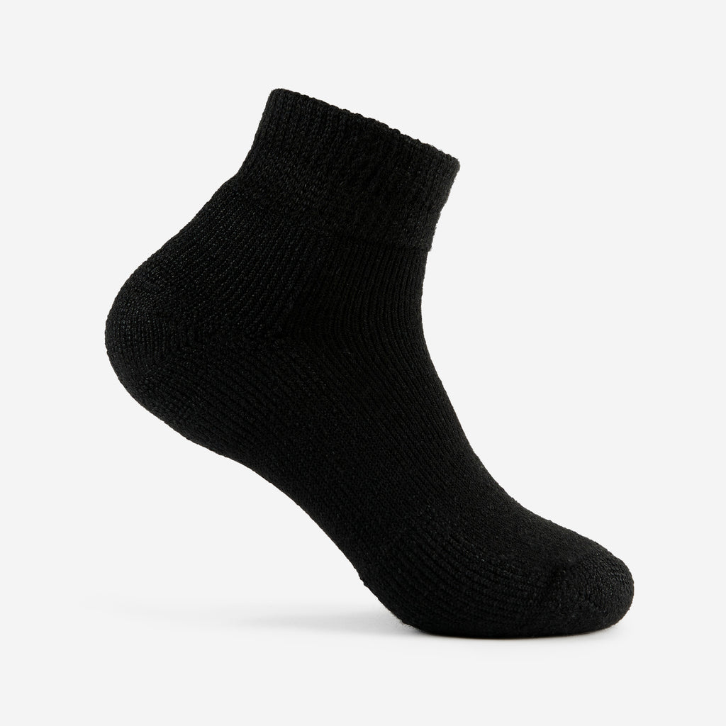 Thorlo Maximum Cushion Ankle Tennis Socks | #color_black