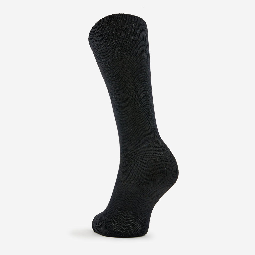 Thorlo Light Cushion Over-Calf Western Boot Socks | #color_black