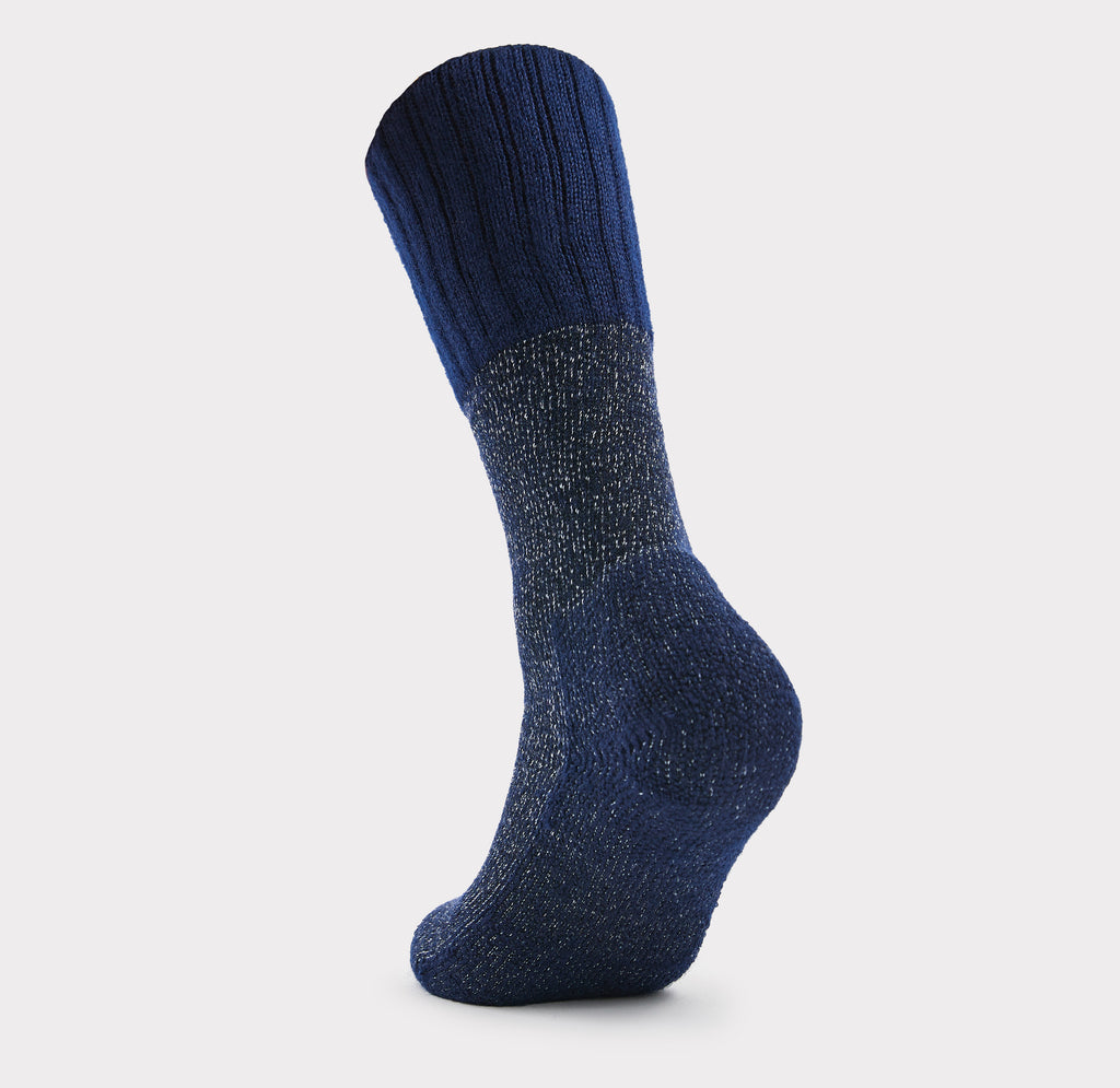 Thorlo Moderate Cushion Mid-Calf Western Boot Socks | #color_navy