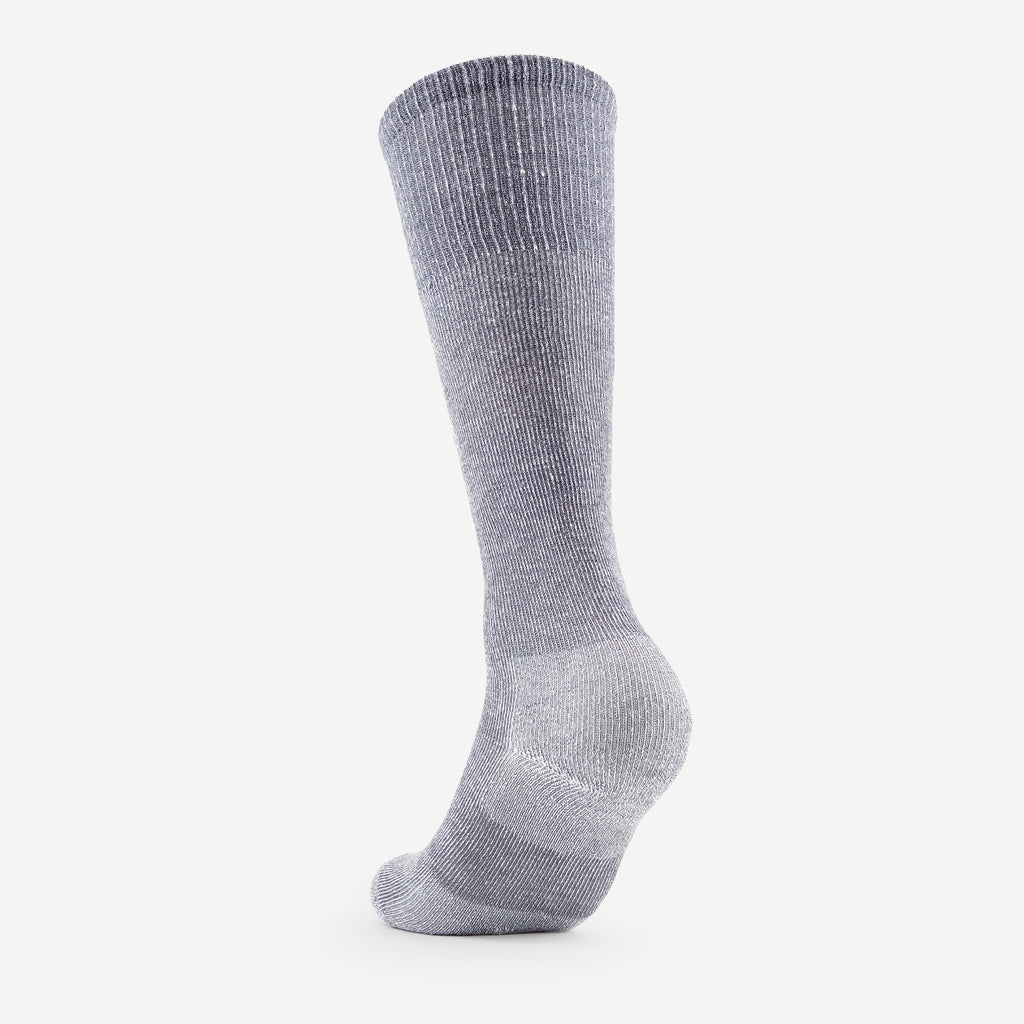 Thorlo Light Cushion Over-Calf Ultra-Light Hiking Socks | #color_quarry grey