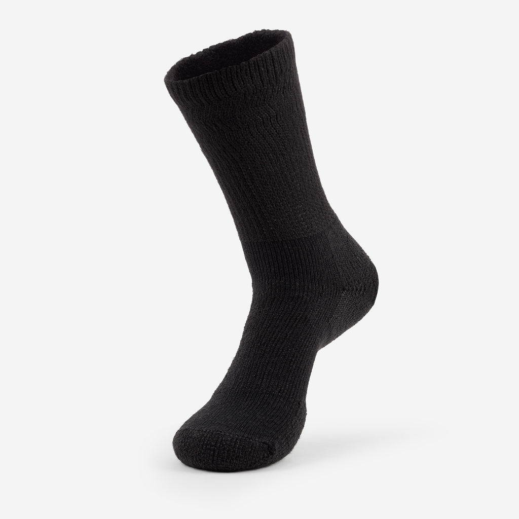 Thorlo Light Cushion Crew Ultra-Light Hiking Socks | #color_black