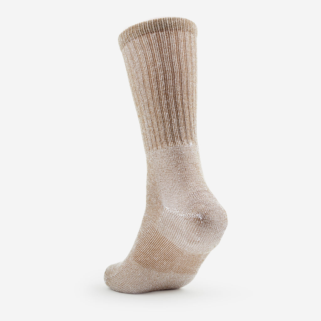 Thorlo Light Cushion Crew Ultra-Light Hiking Socks | #color_cornstalk brown