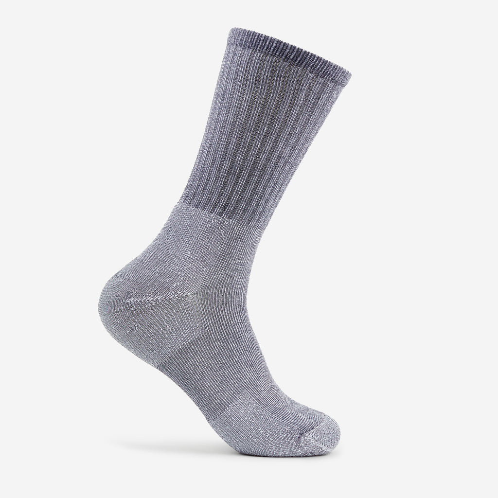 Thorlo Light Cushion Crew Ultra-Light Hiking Socks | #color_quarry grey