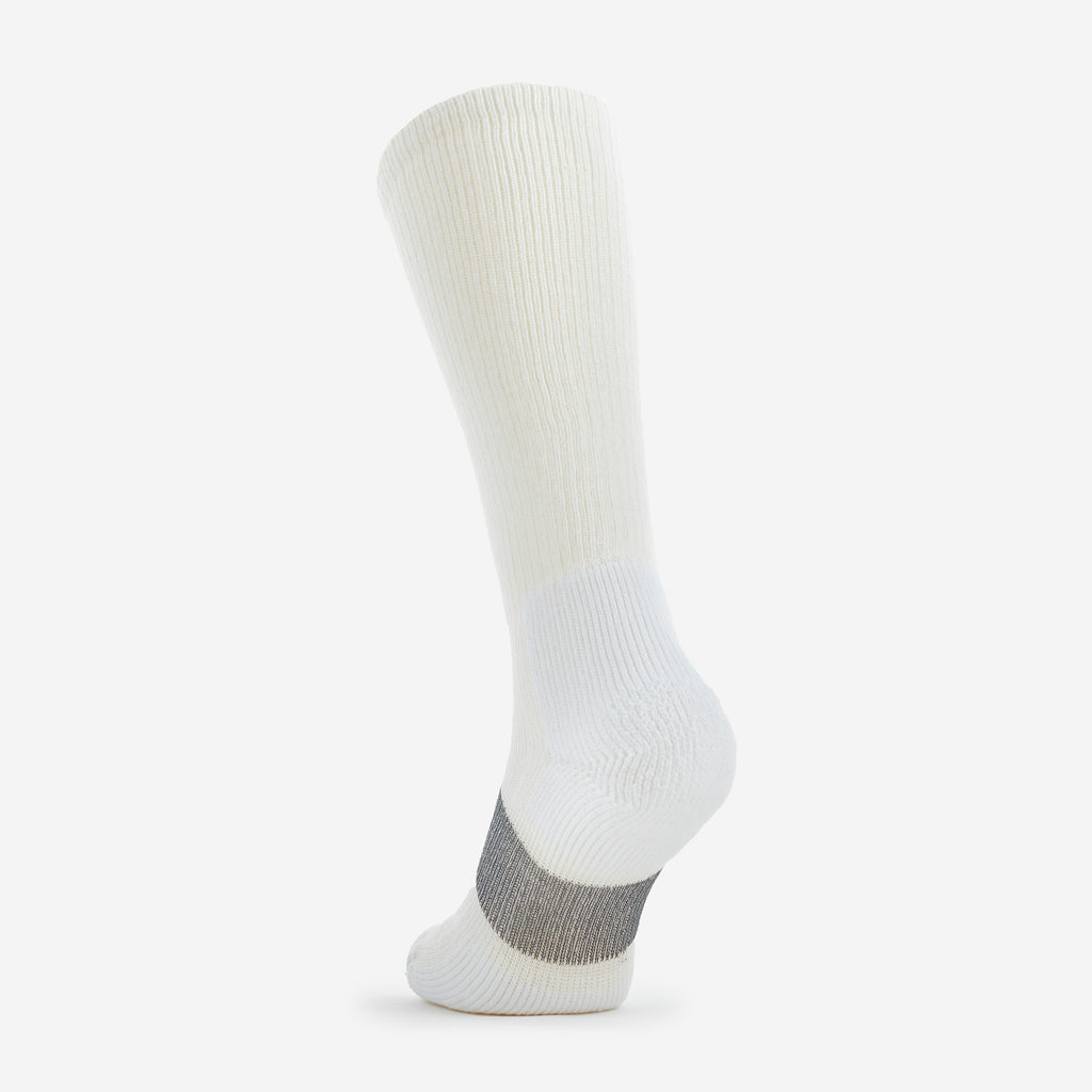 Thorlo Moderate Cushion Over-Calf Work Boot Support Socks | #color_white