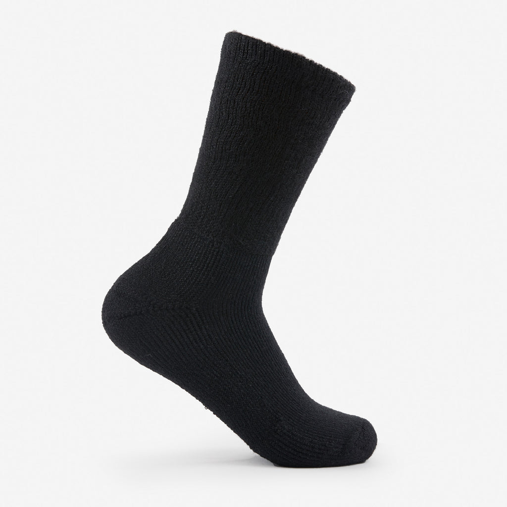 Thorlo Moderate Cushion Crew Work Socks | #color_black