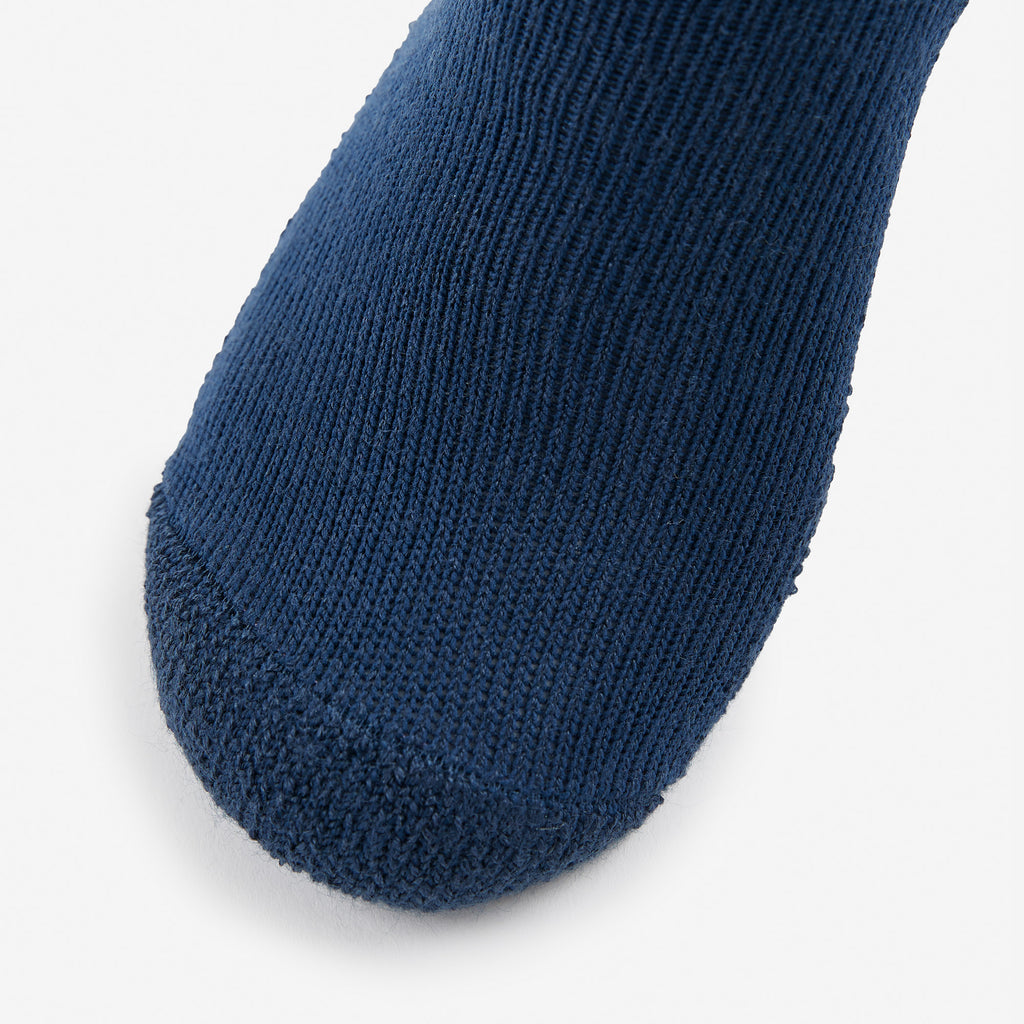 Thorlo Moderate Cushion Crew Work Socks | #color_postal blue strip